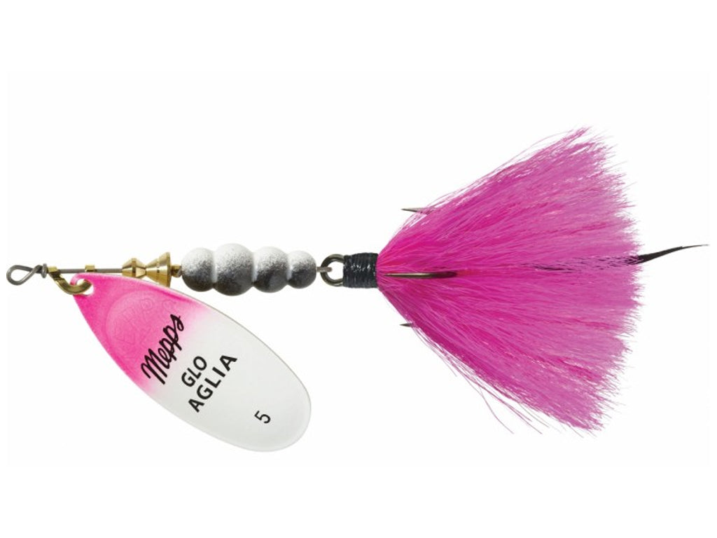 Mepps GLO Aglia Spinner Dressed (more colors available)
