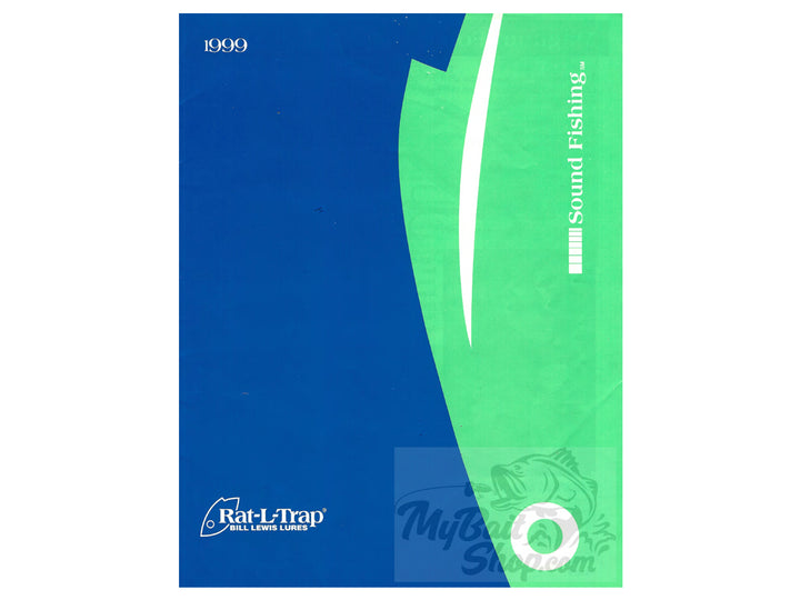 1999 Bill Lewis Rat-L-Trap Catalog Great Color Charts