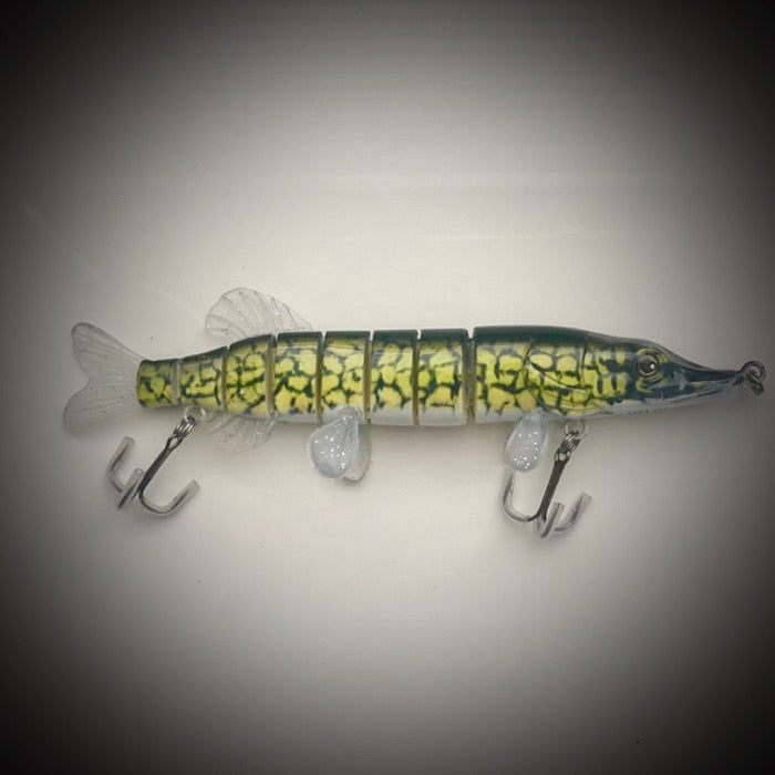 Mother Nature Lure Life Like Swimbait Chain Pickerel Color New in Box-Discontinued