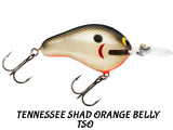 Bagley Balsa Diving B DB1, DB2 (2 Sizes, 14 Colors to Choose from)