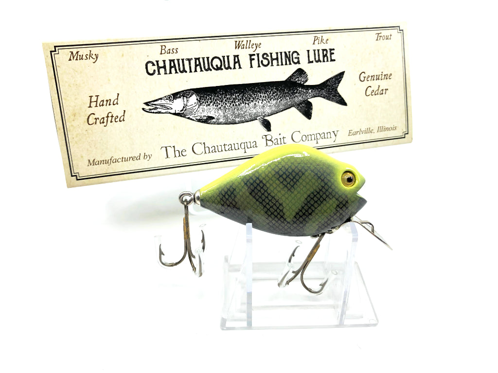 Chautauqua Special Order Wooden Punkinseed in Electric Tiger Color 2020