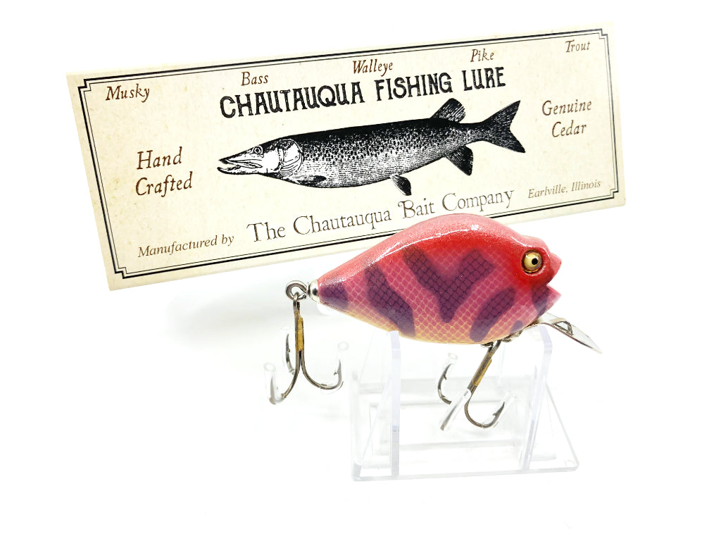 Chautauqua Special Order Wooden Punkinseed in Pink Tiger Color 2020