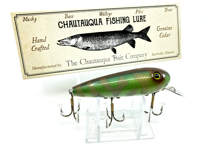 Chautauqua Special Order Wooden River Runt in Camo Perch Color 2020