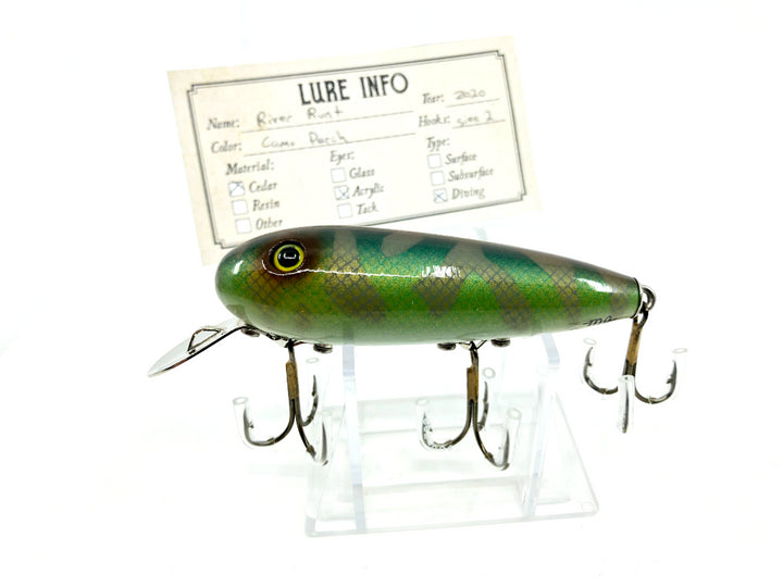 Chautauqua Special Order Wooden River Runt in Camo Perch Color 2020