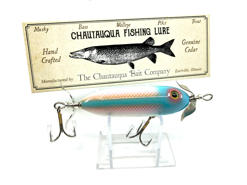 Chautauqua Special Order Wooden Medium Torpedo in Sonic Blue Color 2020
