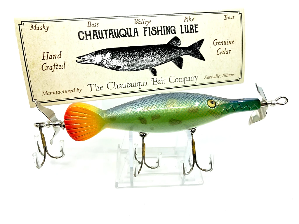 Chautauqua Custom Underwater Gar in Spotted Gar Color – My Bait Shop, LLC
