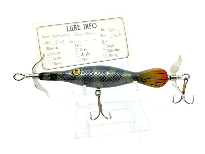 Chautauqua Custom Underwater Baby Gar in Black Gar Color