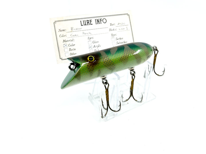 Chautauqua Special Order Wooden Basser in Camo Perch Color 2020