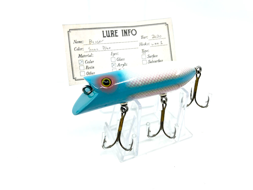 Chautauqua Special Order Wooden Basser in Sonic Blue Color 2020