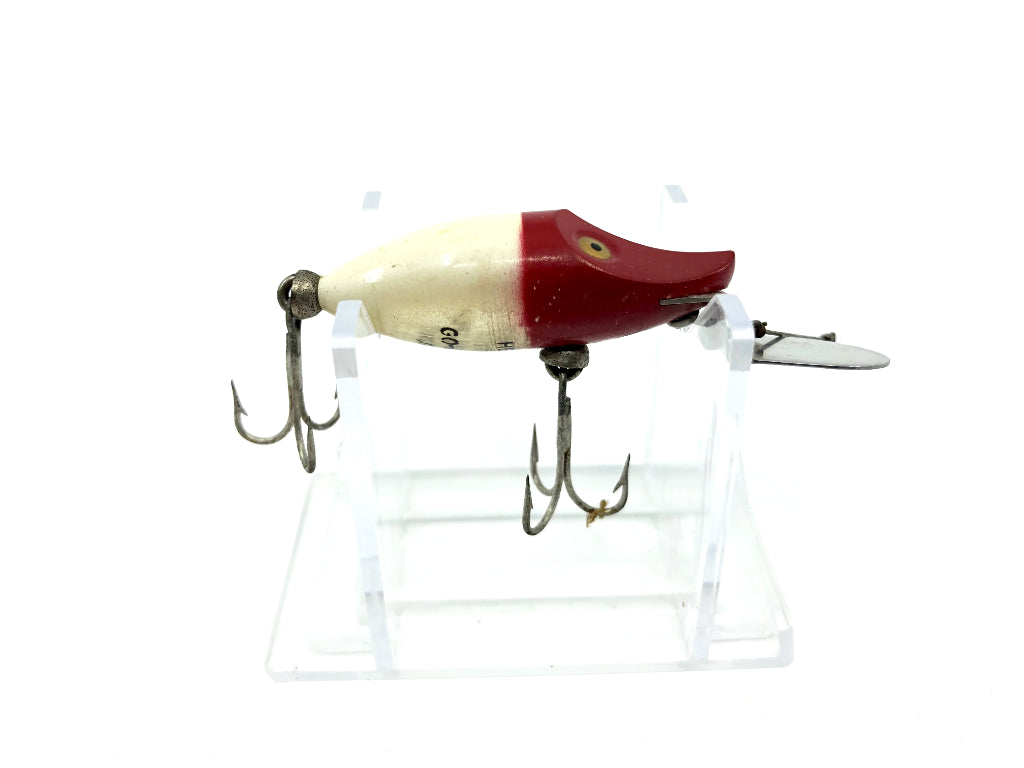 Heddon Tiny Go Deeper River Runt Red Head White Color D350RH