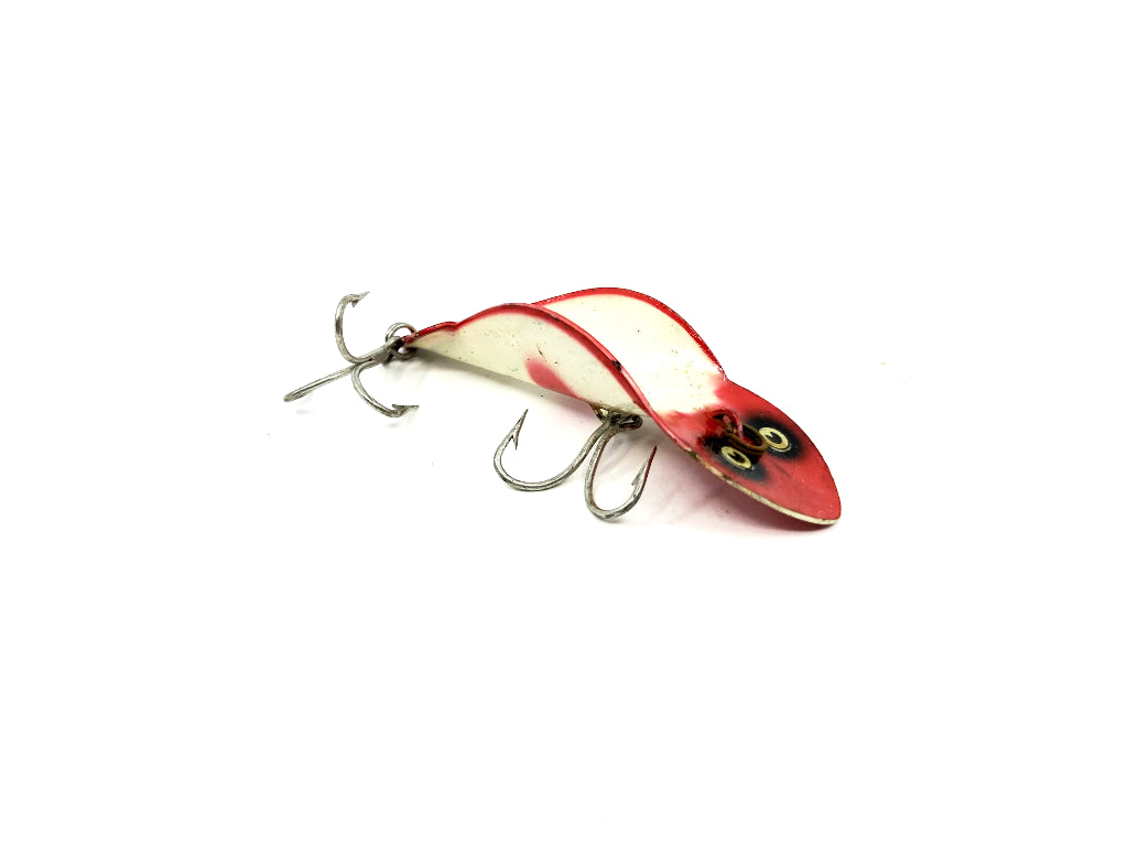 Buck Perry Spoonplug Red and White Color