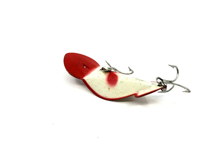Buck Perry Spoonplug Red and White Color