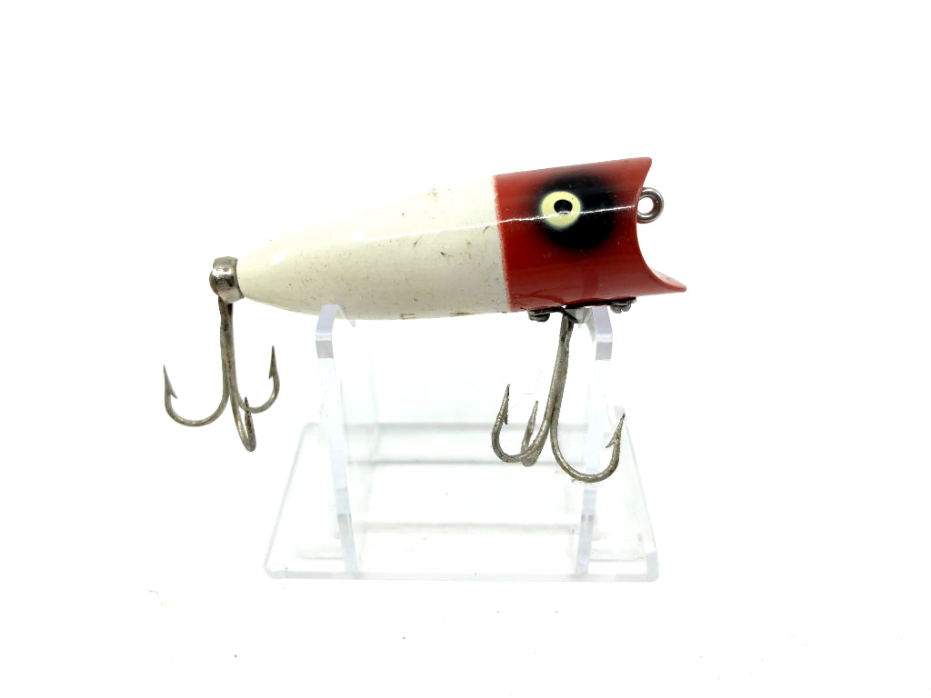 Heddon Baby Lucky 13 RH Red Head White Body Color