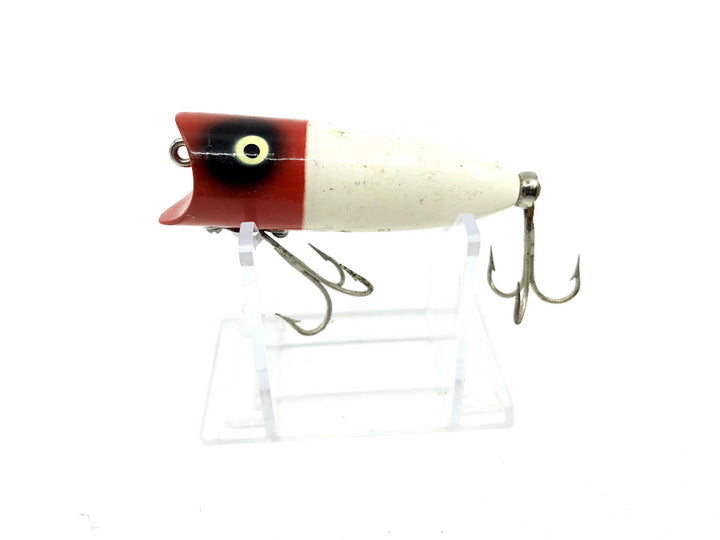 Heddon Baby Lucky 13 RH Red Head White Body Color