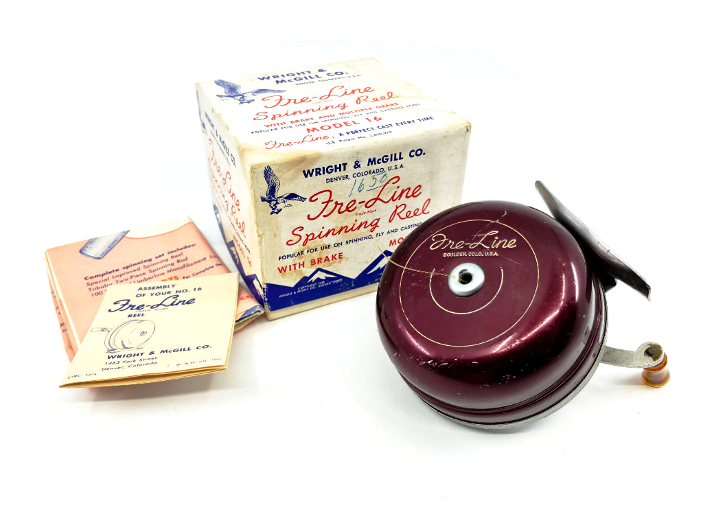 Wright & McGill Fre-Line Model 16 Reel with Box