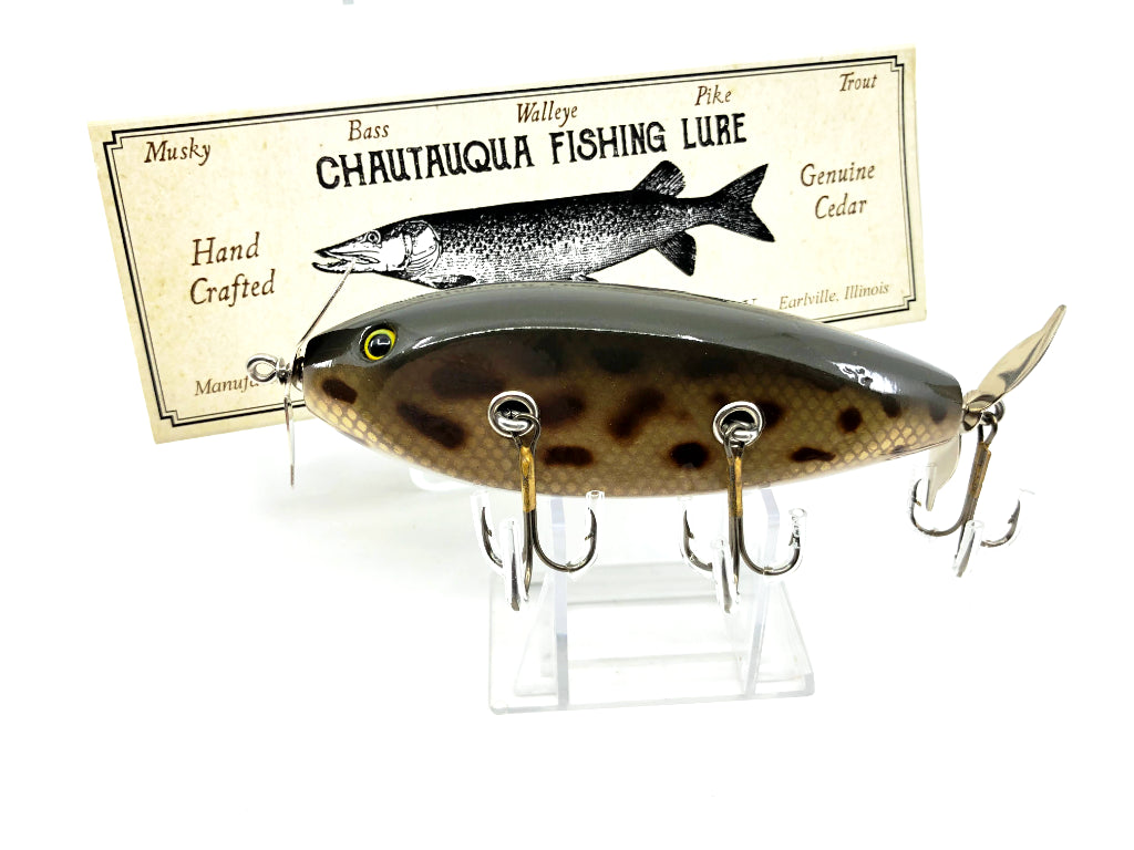 Chautauqua Custom Injured Minnow in Spotted Sucker 2020 Color