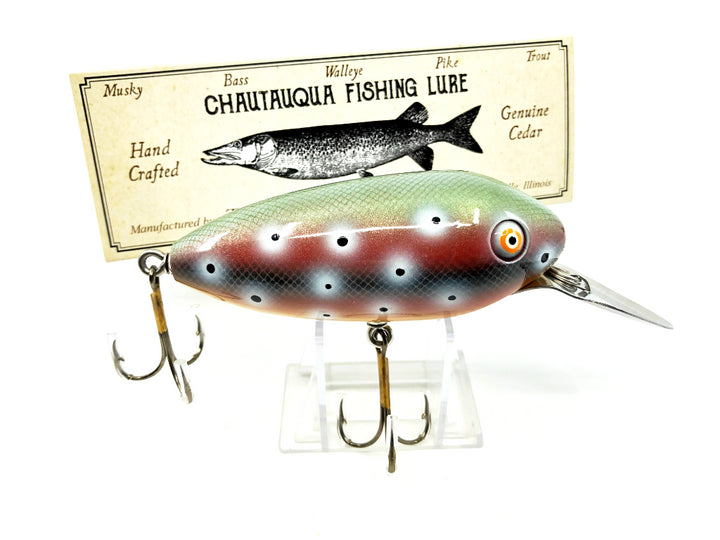 Chautauqua Special Order Large River Runt in Ruby Trout Color 2020