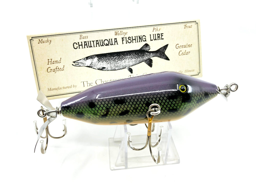 Chautauqua Special Order Wooden Magnum Torpedo in Purple Sucker Color 2020