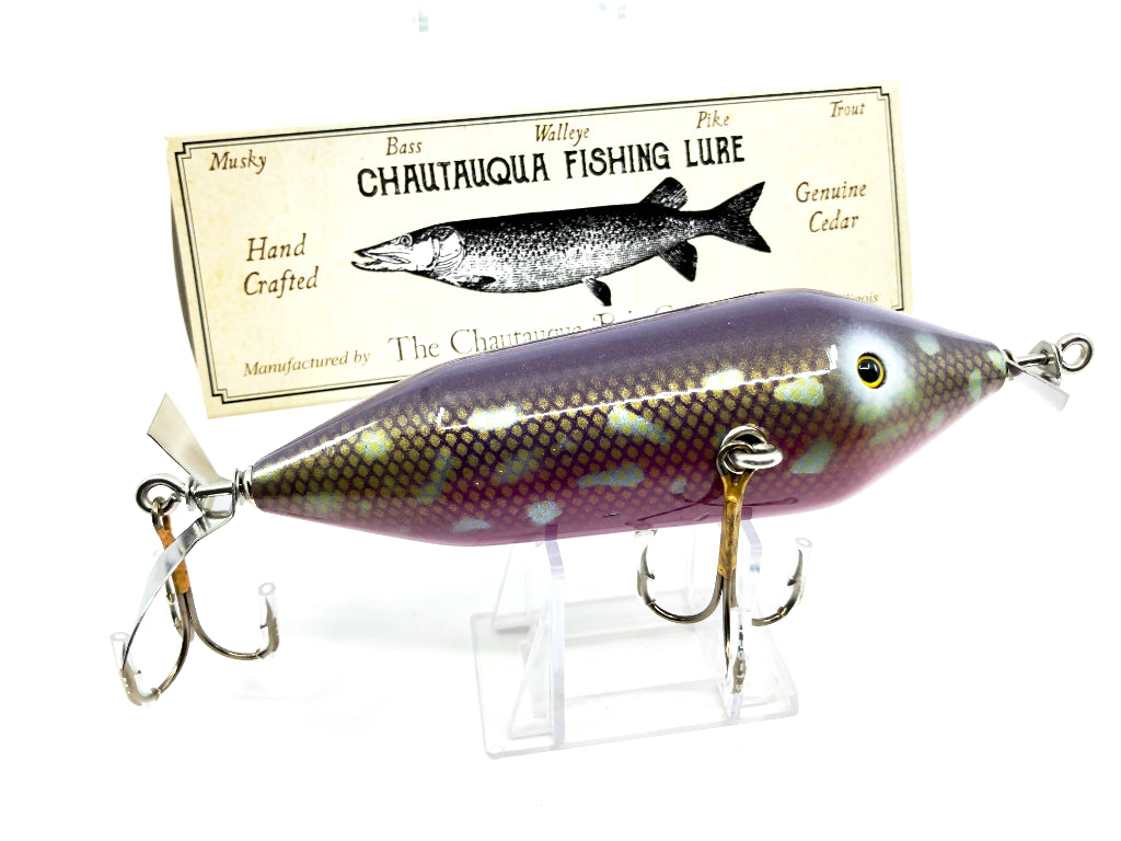 Chautauqua Special Order Wooden Magnum Torpedo in Purple Trout Color 2020