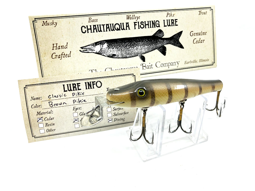Chautauqua Special Order Classic Pikie in Brown Pikie Color 2020 Marked Lip