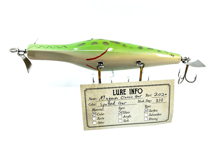 Chautauqua Magnum Classic Gar in Spotted Gar Color