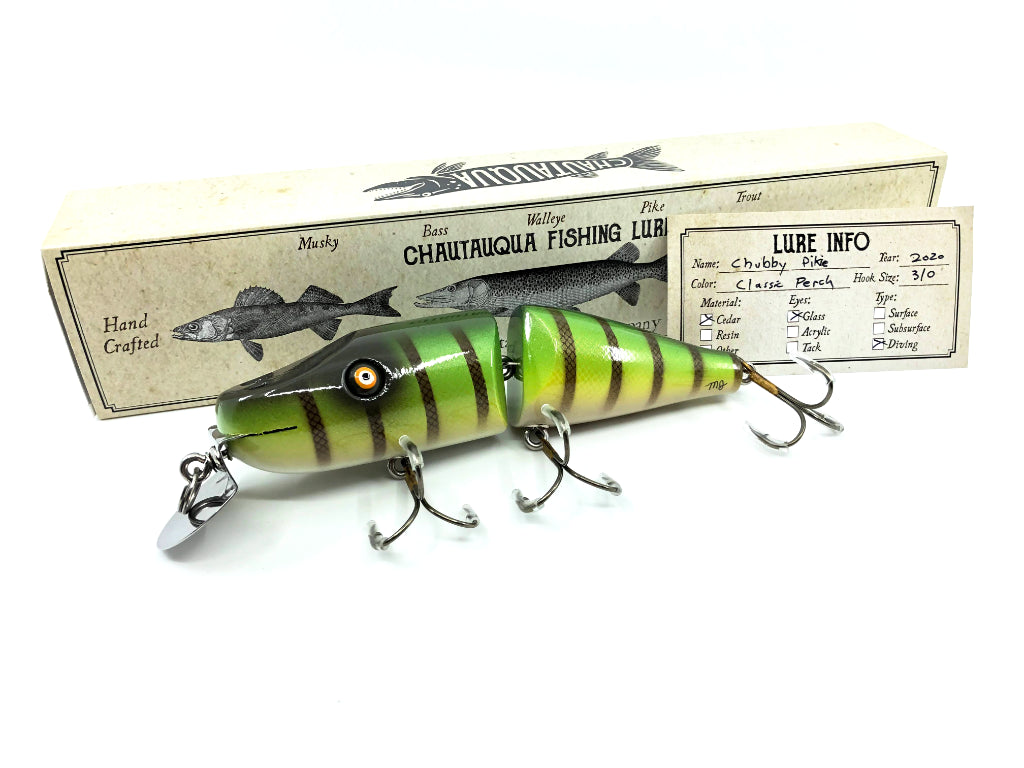 Chautauqua Custom Jointed Chubby Pikie in Classic Perch 2020 Color