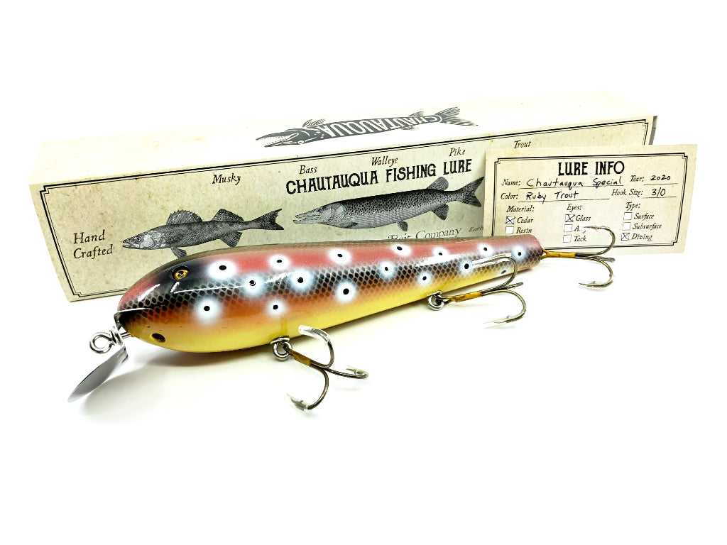 Chautauqua Custom "Chautauqua Special" in Ruby Trout 2020 Color