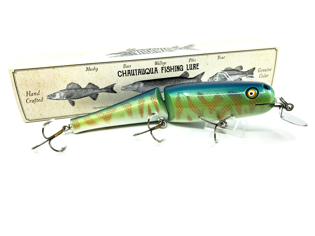 Jointed Chautauqua 8" Minnow Musky Lure Silver Musky 2020 Color