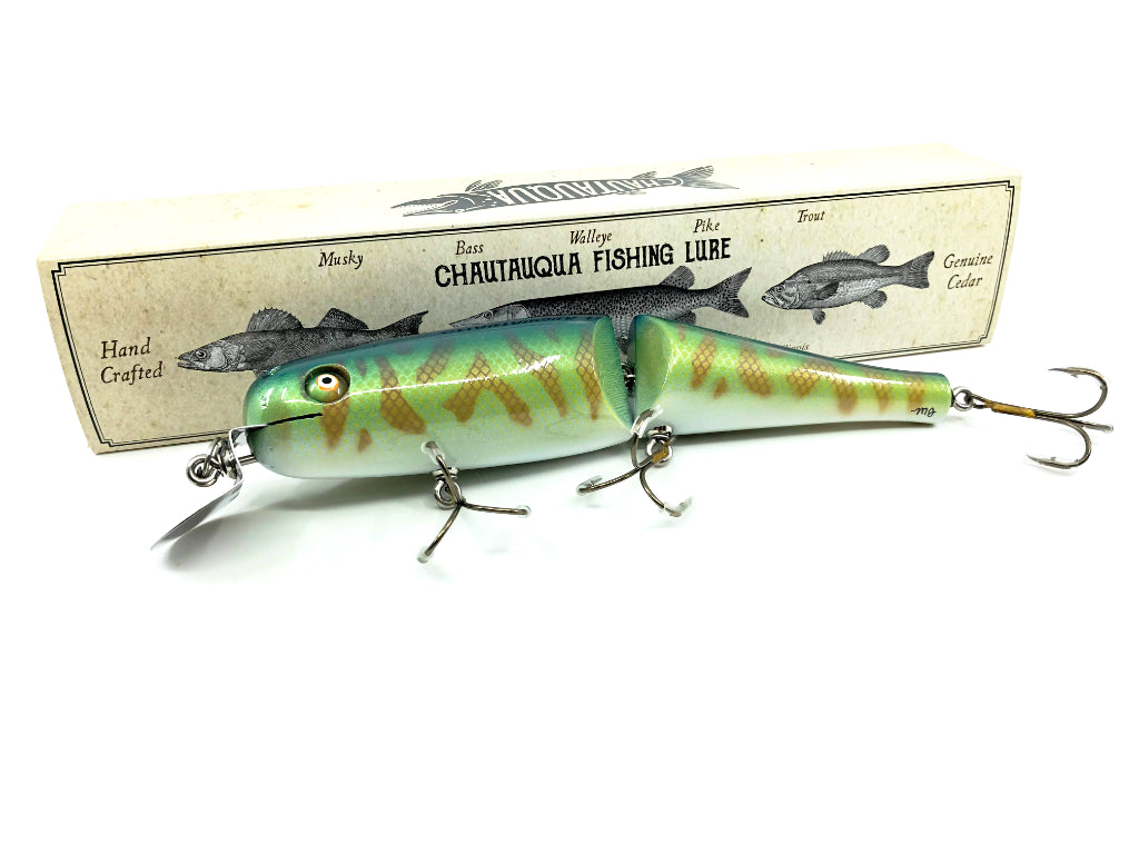 Jointed Chautauqua 8" Minnow Musky Lure Silver Musky 2020 Color