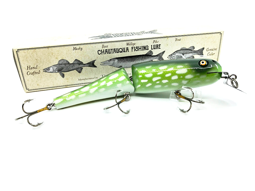 Jointed Chautauqua 8" Minnow Musky Lure Northern Pike 2020 Color