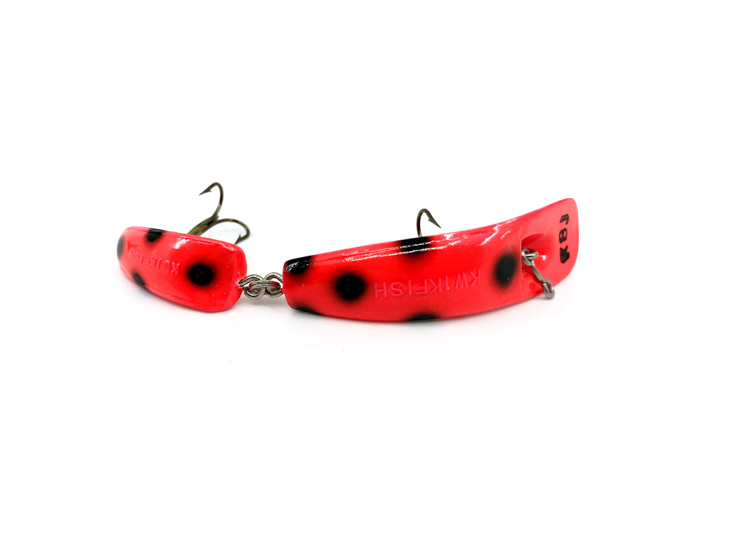 Kwikfish Jointed K8J RFB Fire Black Dot Color