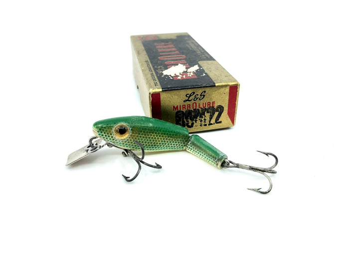 L & S 00M22 Model with Box Green Minnow Color