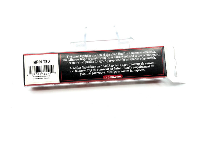 Rapala Minnow Rap MR-9 TSD Tennessee Shad Special Edition Color New in Box Old Stock