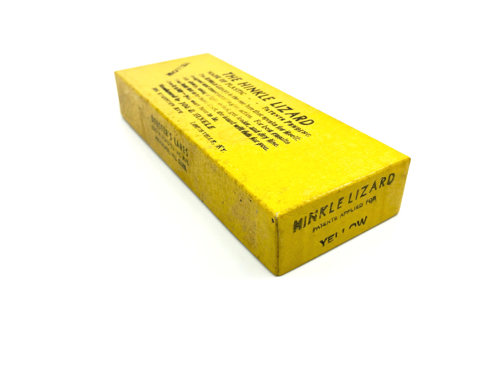 Hinkle Lizard Yellow Color with Box New Old Stock