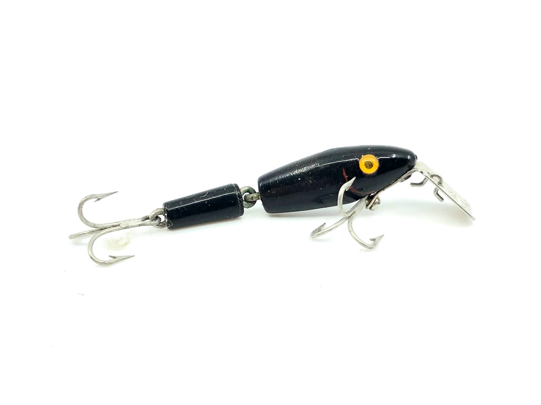 L & S Fly Rod Lure All Black Minnow Color