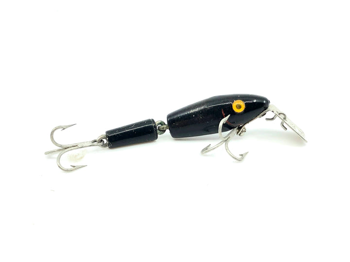 L & S Fly Rod Lure All Black Minnow Color