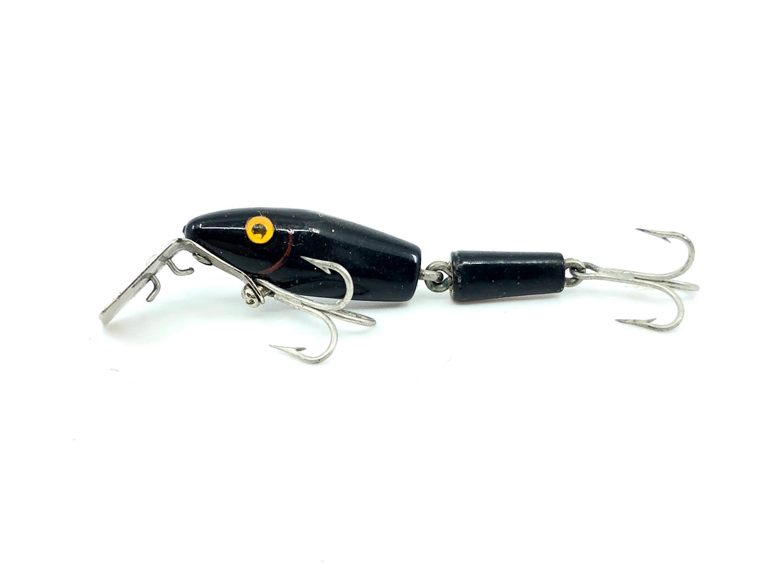 L & S Fly Rod Lure All Black Minnow Color