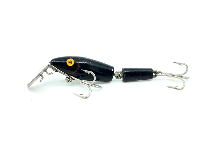 L & S Fly Rod Lure All Black Minnow Color