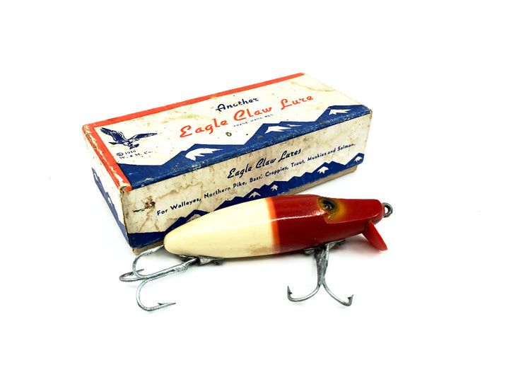 Eagle Claw Hijacker Lure Red and White Color with Box by Wright & McGill