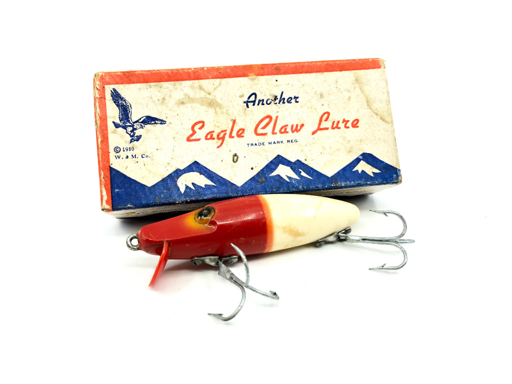 Eagle Claw Hijacker Lure Red and White Color with Box by Wright & McGill