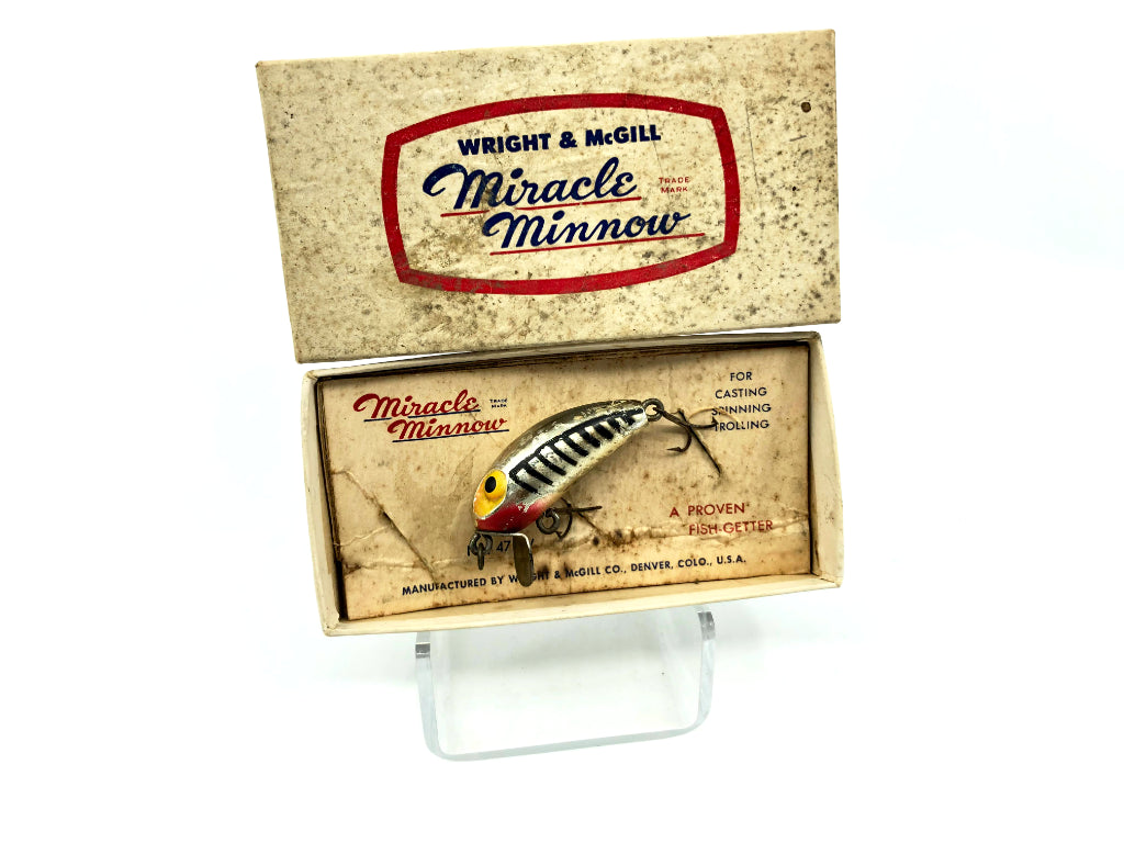 Wright & McGill Miracle Minnow Chrome with Box Metallic Finish