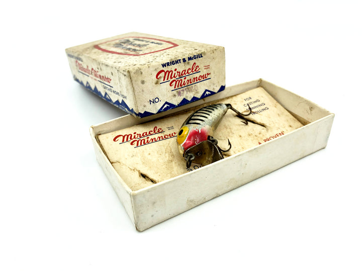 Wright & McGill Miracle Minnow Chrome with Box Metallic Finish