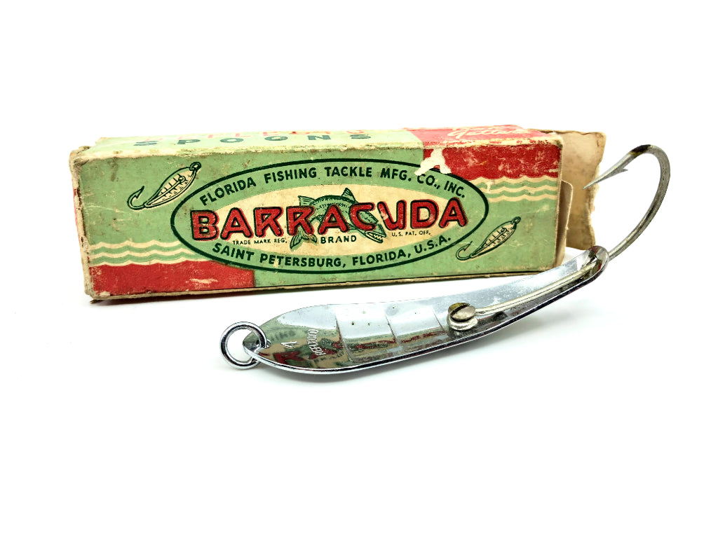 Barracuda Reflecto Spoon with Box. No. 4 size
