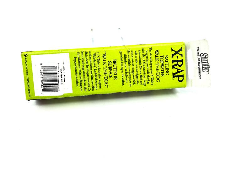 Rapala X-Rap Walk XRW-11 MBS Moss Back Shiner Color New in Box Old Stock