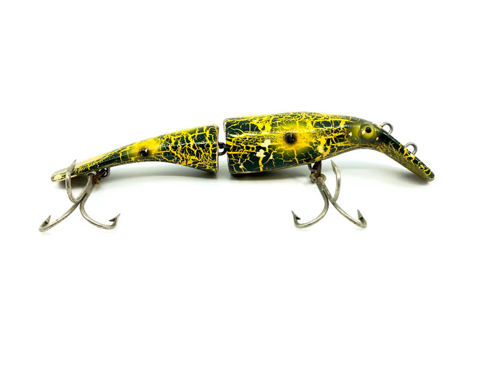 Drifter Tackle The Believer 7" Jointed Musky Lure Crackle Frog Color