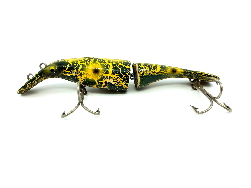 Drifter Tackle The Believer 7" Jointed Musky Lure Crackle Frog Color