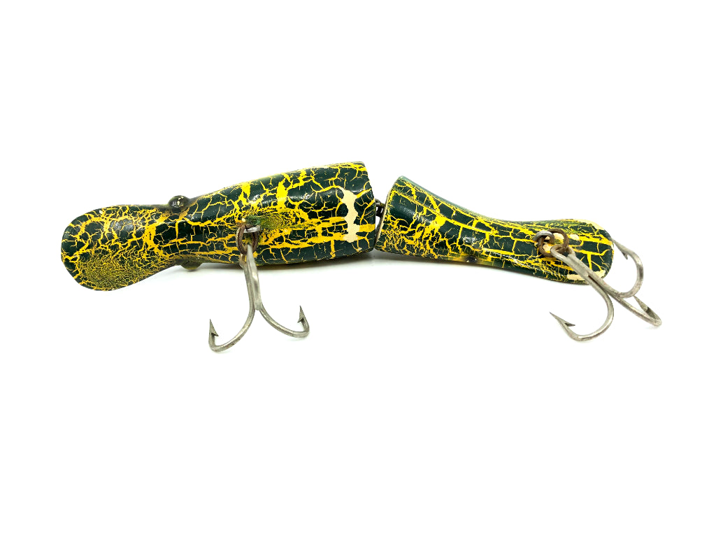 Drifter Tackle The Believer 7" Jointed Musky Lure Crackle Frog Color