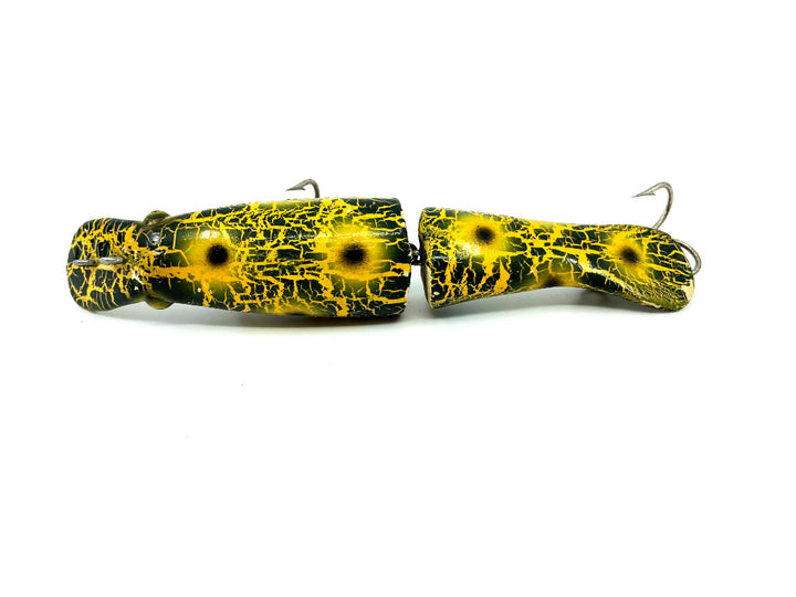 Drifter Tackle The Believer 7" Jointed Musky Lure Crackle Frog Color