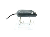 Creek Chub 6577 Wooden Mouse in Gray Mouse Color