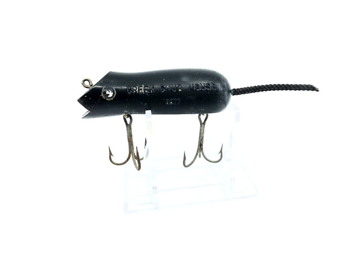 Creek Chub 6577 Mouse in Special Order Black Color